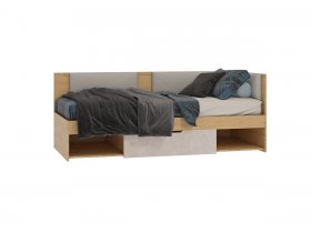 Диван-кровать с ящиком 0,9 м Стэнфорд Дв005.0_90 в Верх-Ирмени - verh-irmen.mebel-nsk.ru | фото