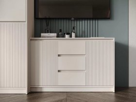 Комод КМ-003 Мирен (кашемир/матовая моно керамика) в Верх-Ирмени - verh-irmen.mebel-nsk.ru | фото