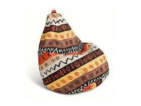 Кресло-мешок Африка в Верх-Ирмени - verh-irmen.mebel-nsk.ru | фото