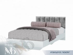 Кровать 1,2м Мемори КР-09 в Верх-Ирмени - verh-irmen.mebel-nsk.ru | фото
