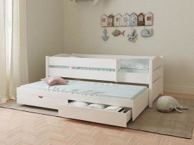 Кровать двухуровневая с ящиками «Лапландия» в Верх-Ирмени - verh-irmen.mebel-nsk.ru | фото