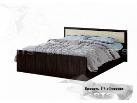 Кровать двуспальная 1,4м Фиеста (BTS) в Верх-Ирмени - verh-irmen.mebel-nsk.ru | фото