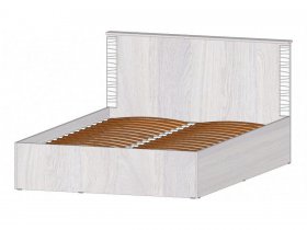 Кровать двуспальная с подъем. мех. 1,4 м Ривьера в Верх-Ирмени - verh-irmen.mebel-nsk.ru | фото