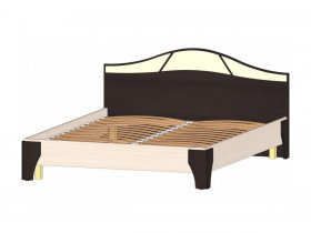 Кровать двуспальная 1,6 м Верона (Линаура) в Верх-Ирмени - verh-irmen.mebel-nsk.ru | фото