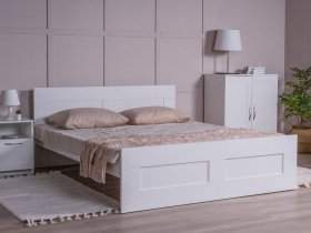 Кровать двуспальная 1,6м Сириус в Верх-Ирмени - verh-irmen.mebel-nsk.ru | фото