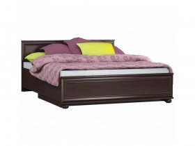 Кровать двуспальная с подъемным механизмом Верди СБ-1463/1 в Верх-Ирмени - verh-irmen.mebel-nsk.ru | фото