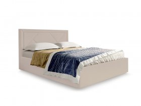 Кровать мягкая 1,6 Сиеста стандарт, вар.2 в Верх-Ирмени - verh-irmen.mebel-nsk.ru | фото