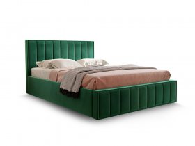 Кровать мягкая 1,6 Вена стандарт, вар.1 в Верх-Ирмени - verh-irmen.mebel-nsk.ru | фото
