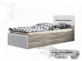 Кровать односпальная Наоми КР-12 в Верх-Ирмени - verh-irmen.mebel-nsk.ru | фото