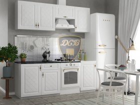Кухонный гарнитур Гранд (белый) в Верх-Ирмени - verh-irmen.mebel-nsk.ru | фото