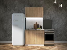 Кухонный гарнитур Ронда 1,0 м в Верх-Ирмени - verh-irmen.mebel-nsk.ru | фото