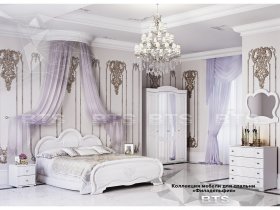 Модульная спальня «Филадельфия» в Верх-Ирмени - verh-irmen.mebel-nsk.ru | фото
