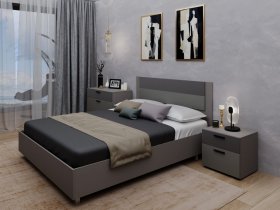 Модульная спальня Лион в Верх-Ирмени - verh-irmen.mebel-nsk.ru | фото