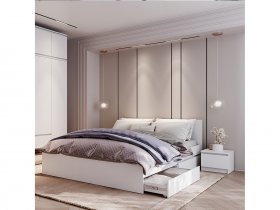 Модульная спальня Симпл в Верх-Ирмени - verh-irmen.mebel-nsk.ru | фото