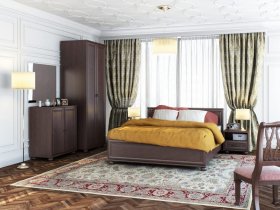 Модульная спальня Верди в Верх-Ирмени - verh-irmen.mebel-nsk.ru | фото