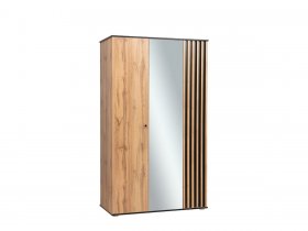 Шкаф для одежды трехстворчатый 51.14 (опора h=20мм) Либерти в Верх-Ирмени - verh-irmen.mebel-nsk.ru | фото