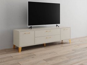 Тумба под ТВ Парус-13 (кашемир) в Верх-Ирмени - verh-irmen.mebel-nsk.ru | фото